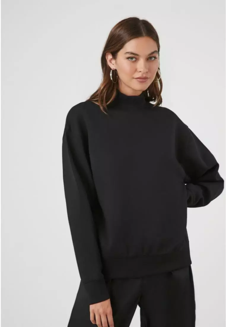 Forever 21 mock neck sweater 2025