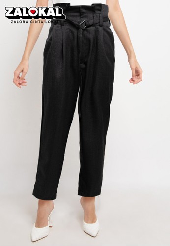 Covering Story grey Mezza Pants - B D6199AA5CD6ECCGS_1