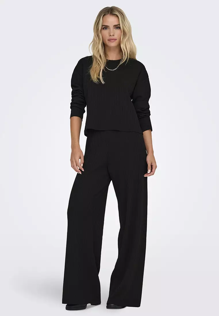 Thelma High Waist Wide Pants