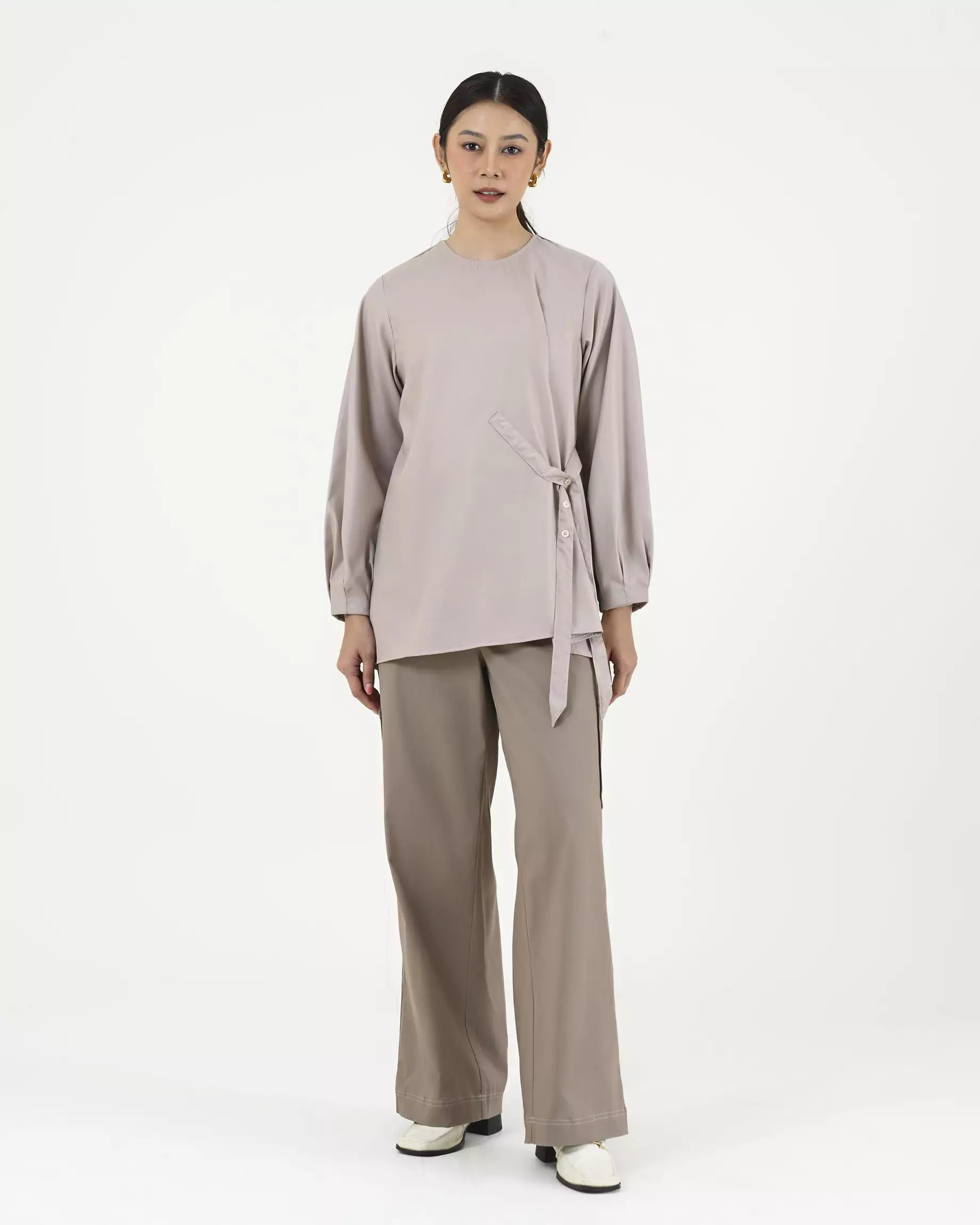 Geulis.id RUKA BLOUSE - Khaki