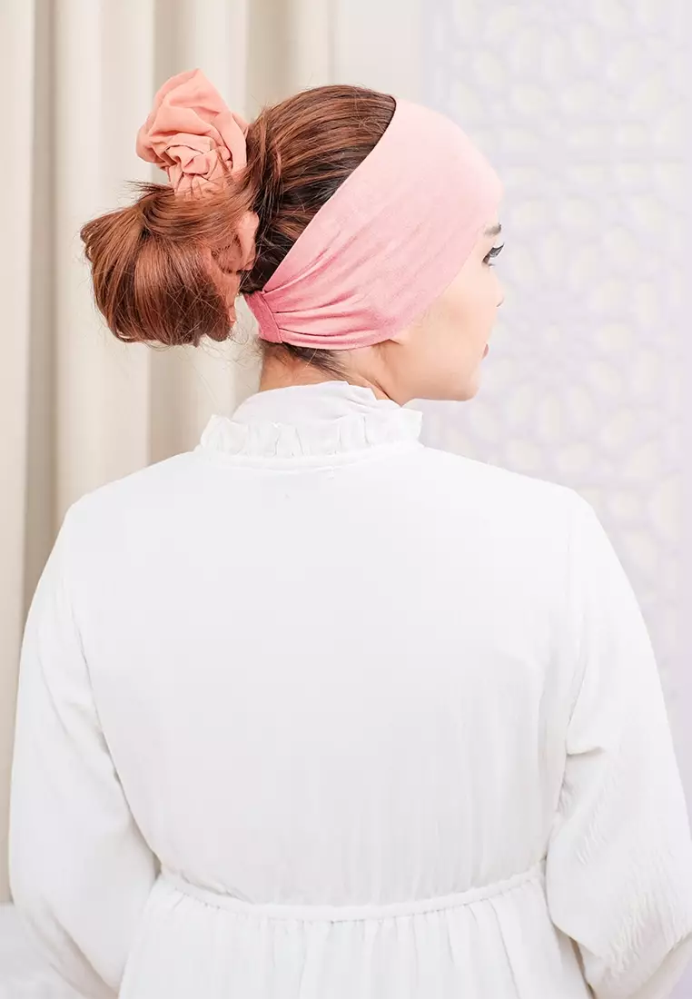 INNER BANDANA ANTI GESER - PEACH PINK