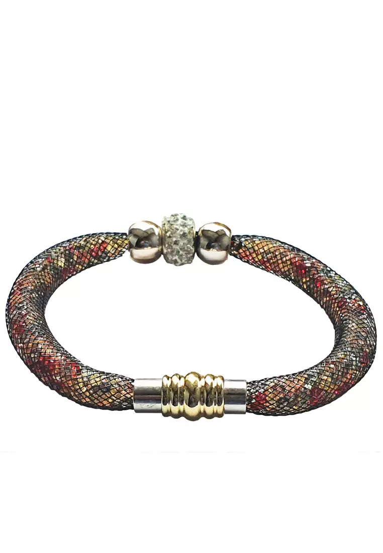 Crystalle Net Bracelet