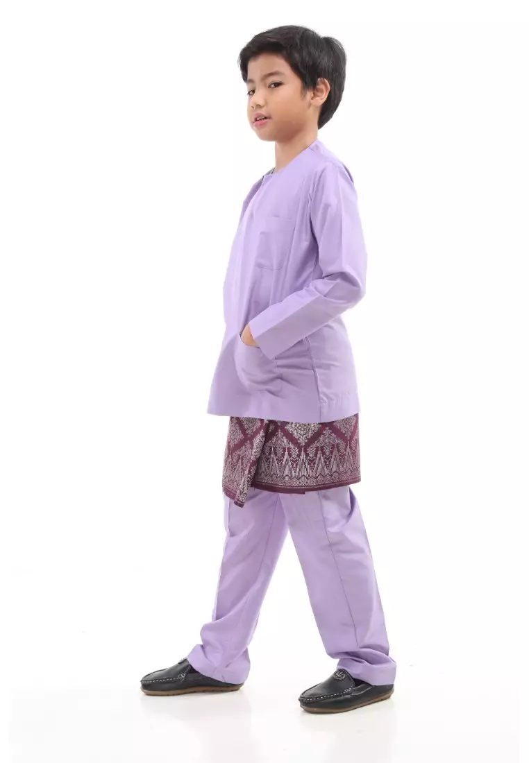 Baju Melayu Moden Teluk Belanga For Kids