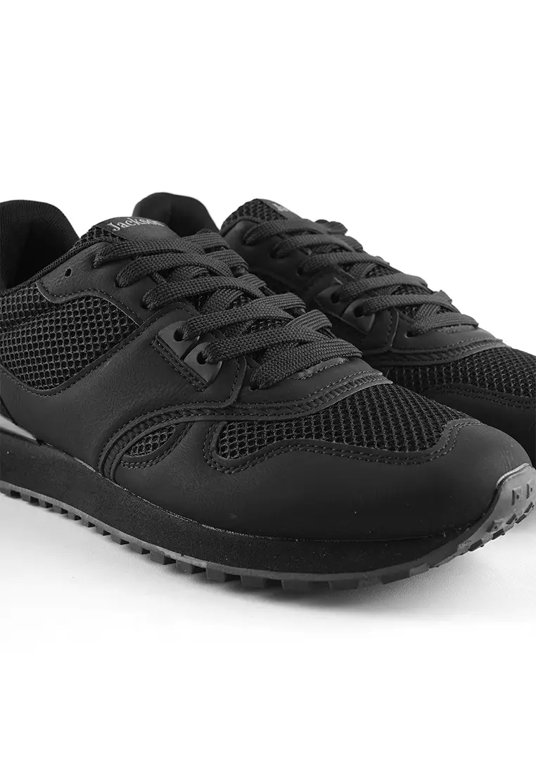 Jackson Matt 1JT Full Black- Sepatu Casual