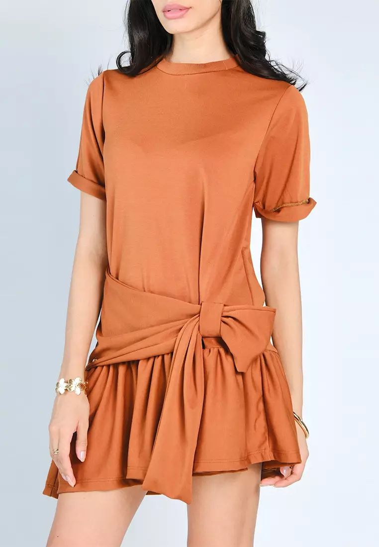 Nobleza Gabin Short Sleeve Dress