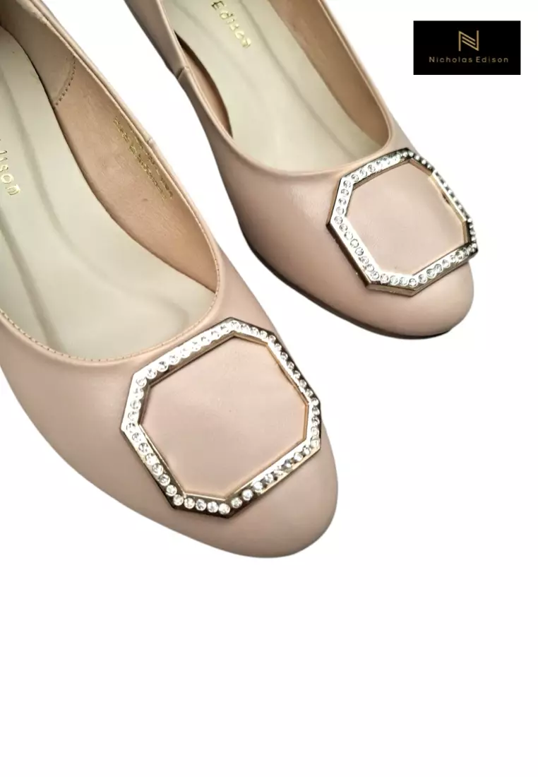 Nicholas Edison Wedge Yani Beige
