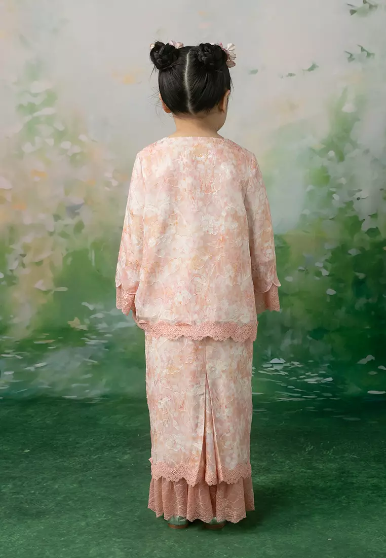 Darin Lace Top with Skirt Set