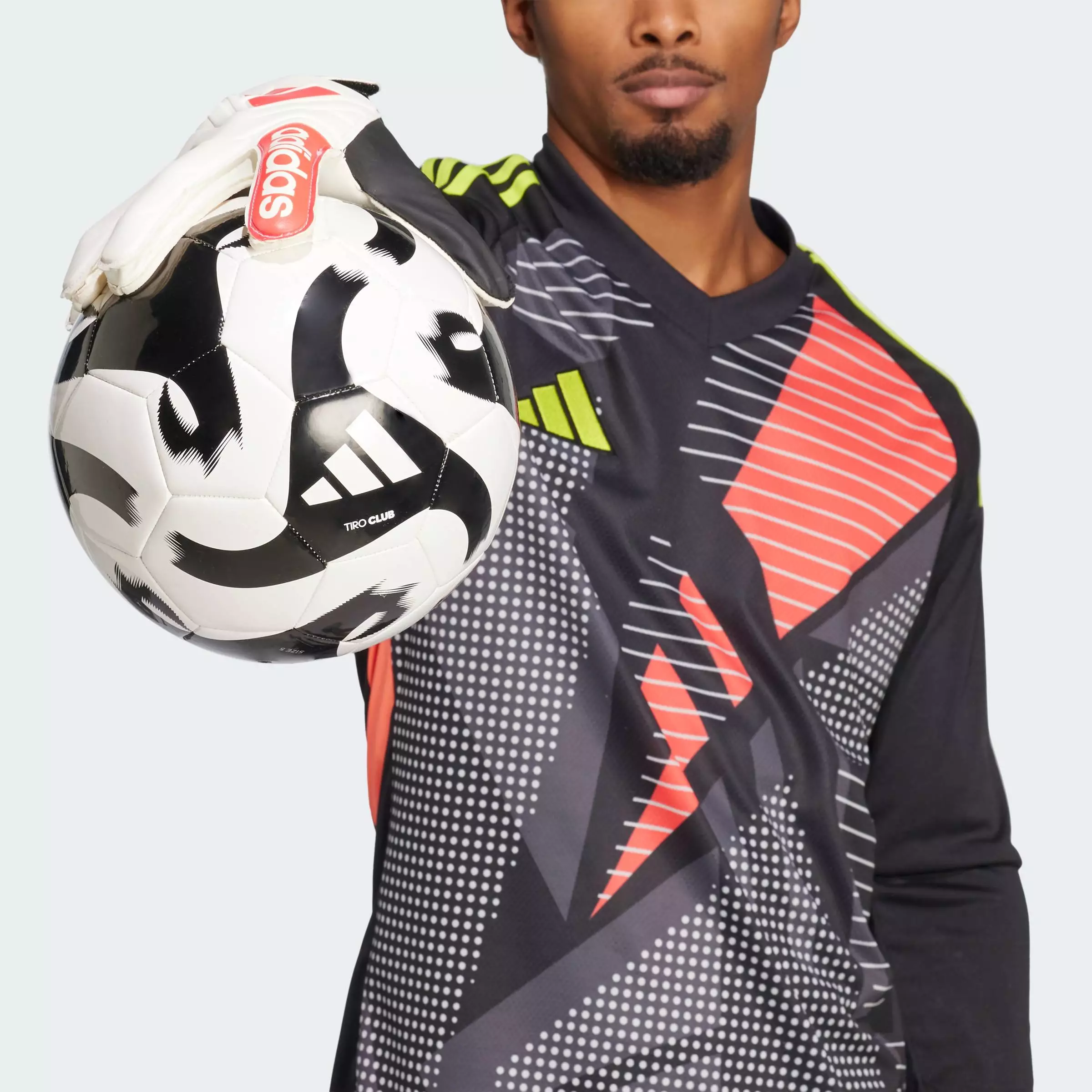 Football Copa Club Goalkeeper Gloves Unisex White JH3789