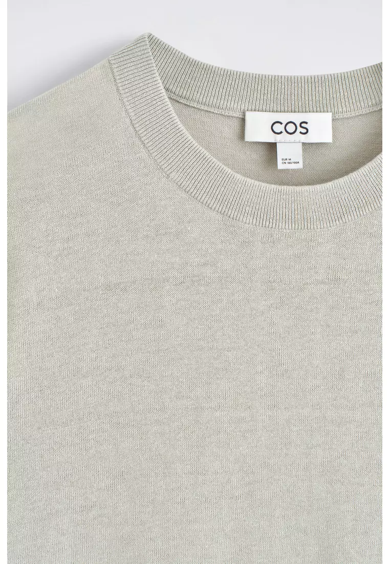 KNITTED LINEN T-SHIRT