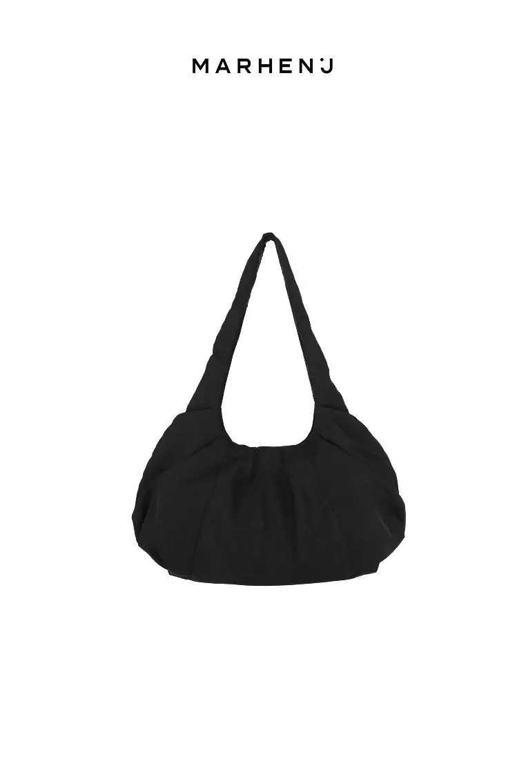 AIRY NYLON Nylon Crossbody Bag Black