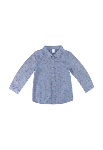 Jual Lc Waikiki Baby Boy S Figured Cotton Shirt Original Zalora Indonesia