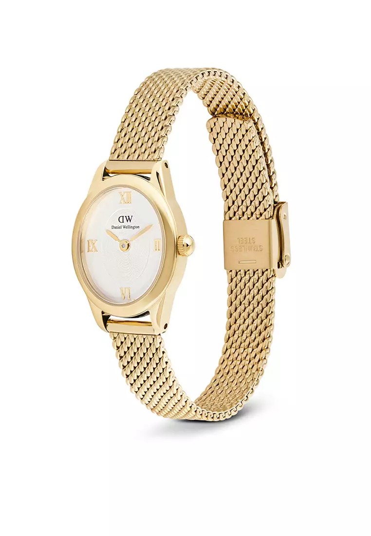 Ophelia Mini Mesh White Gold - Women Watch stainless steel watch DW Official Authentic Original jam tanggan perempuan DW jam tangan