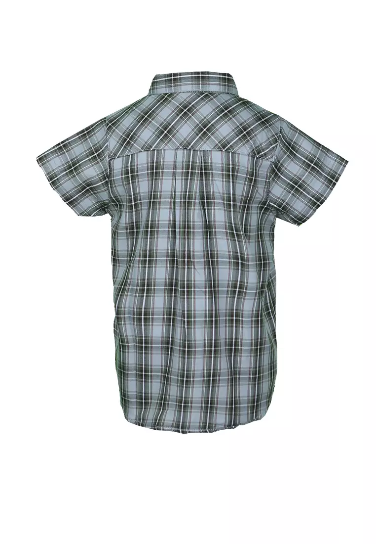 Qna Boy Theater Kemeja Anak Multi Color Motif Kotak