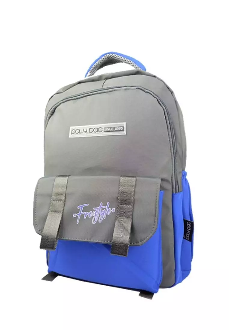 18" Artist Color Style Waterproof Polyester Fabric Notebook Backpack Bag - PN2371
