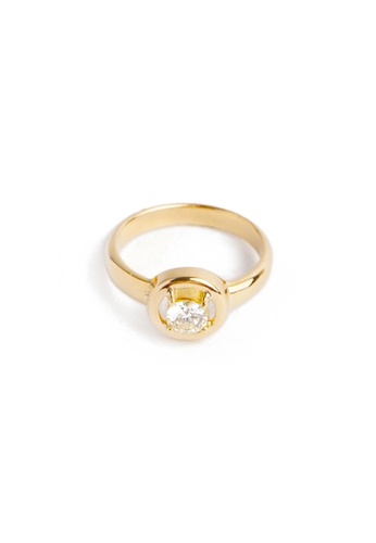 CEBUANA LHUILLIER JEWELRY gold 14K Locally Made Yellow Gold Lady's Ring with Diamond 04037AC38BF74AGS_1