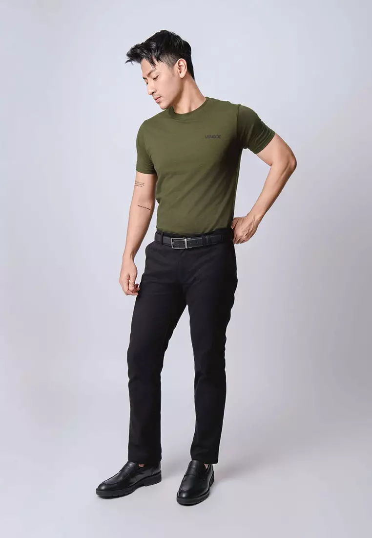 T-Shirt Minimal Logo Army