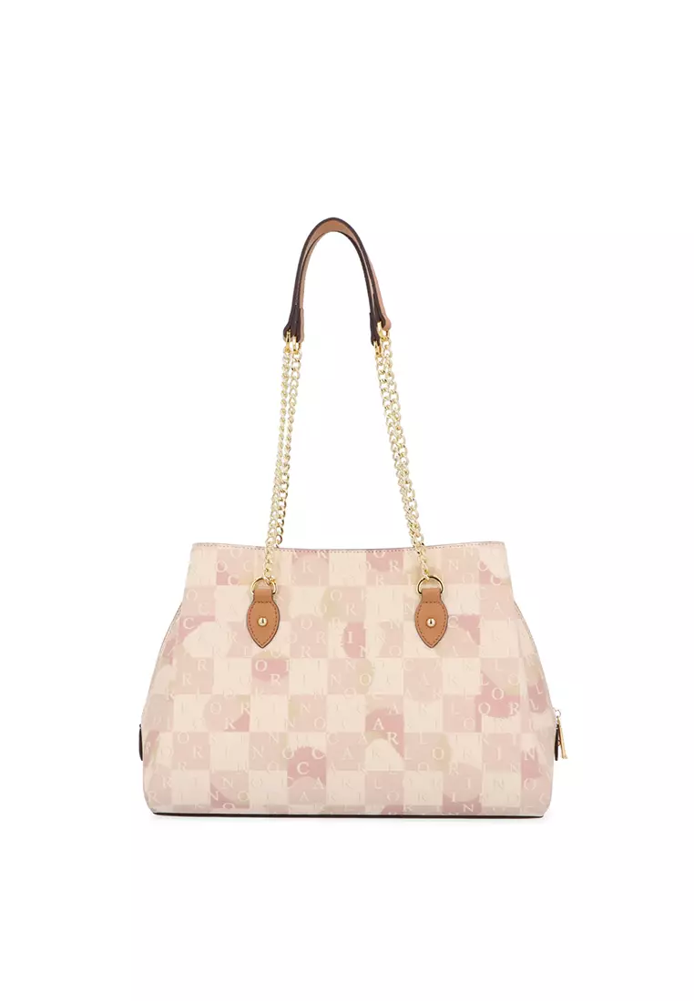 Buy Carlo Rino Dark Beige The Camo Tote Bag 2026 Online | ZALORA