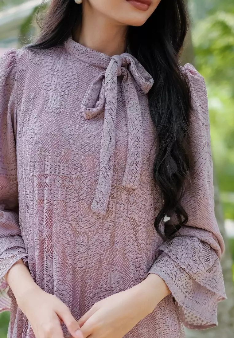 Phylicia Dress - Mauve