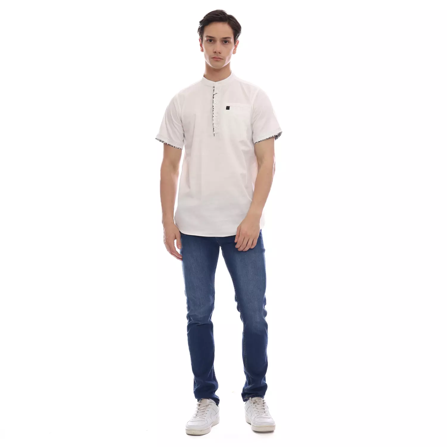 Planet Surf Clothing Kemeja Lengan Pendek Pria Glaben Men Koko Shirt 231B Planet Surf