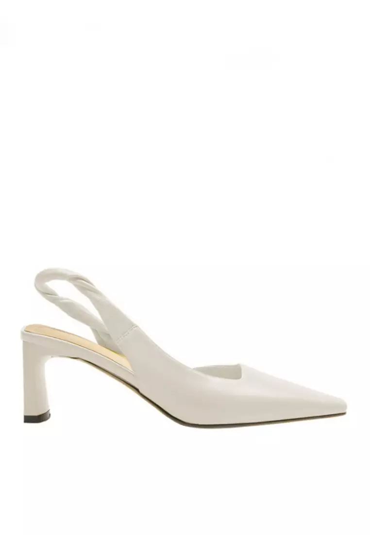 Discount on Twenty Eight Shoes  shoes - SKU: VANSA Comfortable Top Layer Cowhide Mid Heels VSW-H212