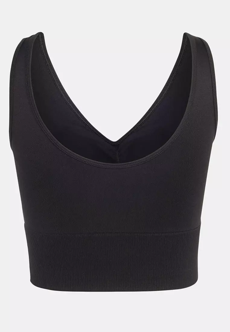 Essentials 3 Stripes Seamless Bralette