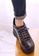 Crystal Korea Fashion black Korean Popular Thick-soled Lace-up Casual Shoes 01B66SHFE10517GS_6