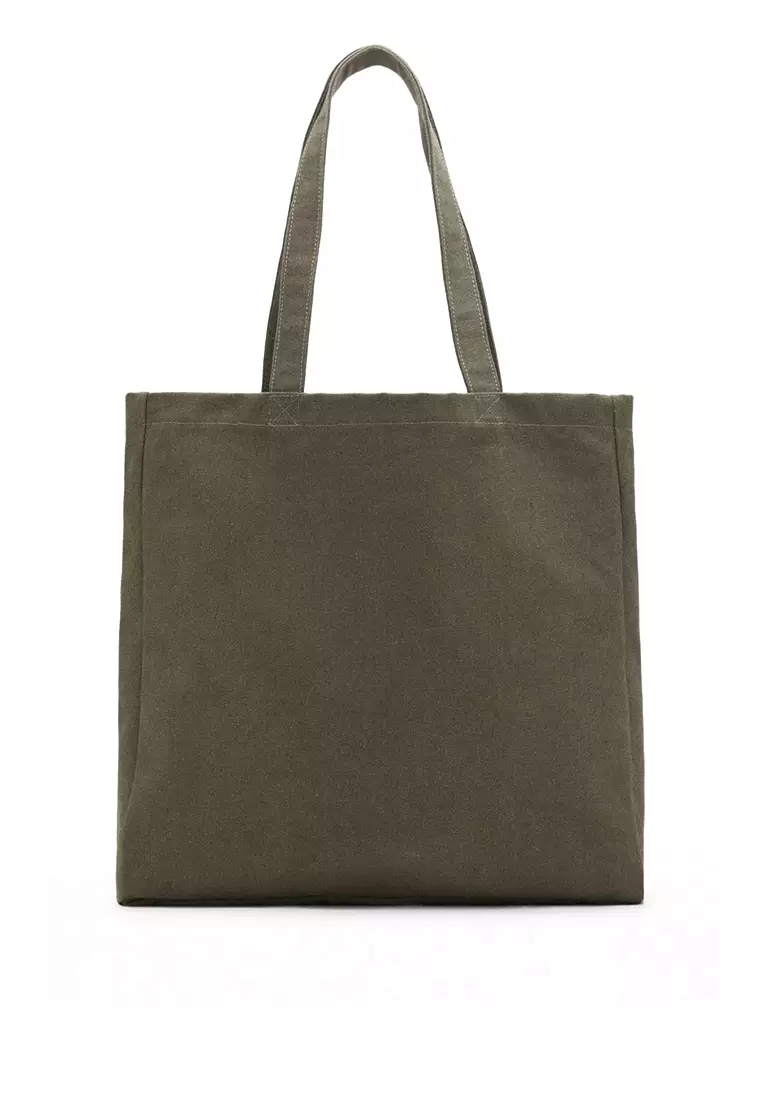 Buy MANGO Man Cotton Tote Bag 2025 Online ZALORA