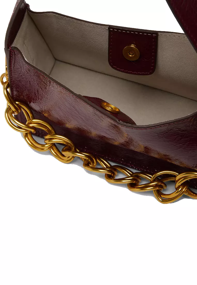 Manu Atelier Mini Kesme Shoulder Bag Burgundy 2022582