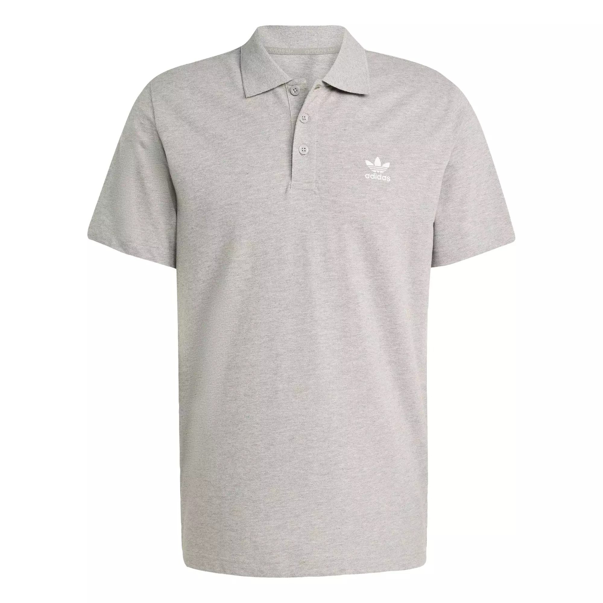 Lifestyle Trefoilo Essentials Polo Tee Men Grey JW6083
