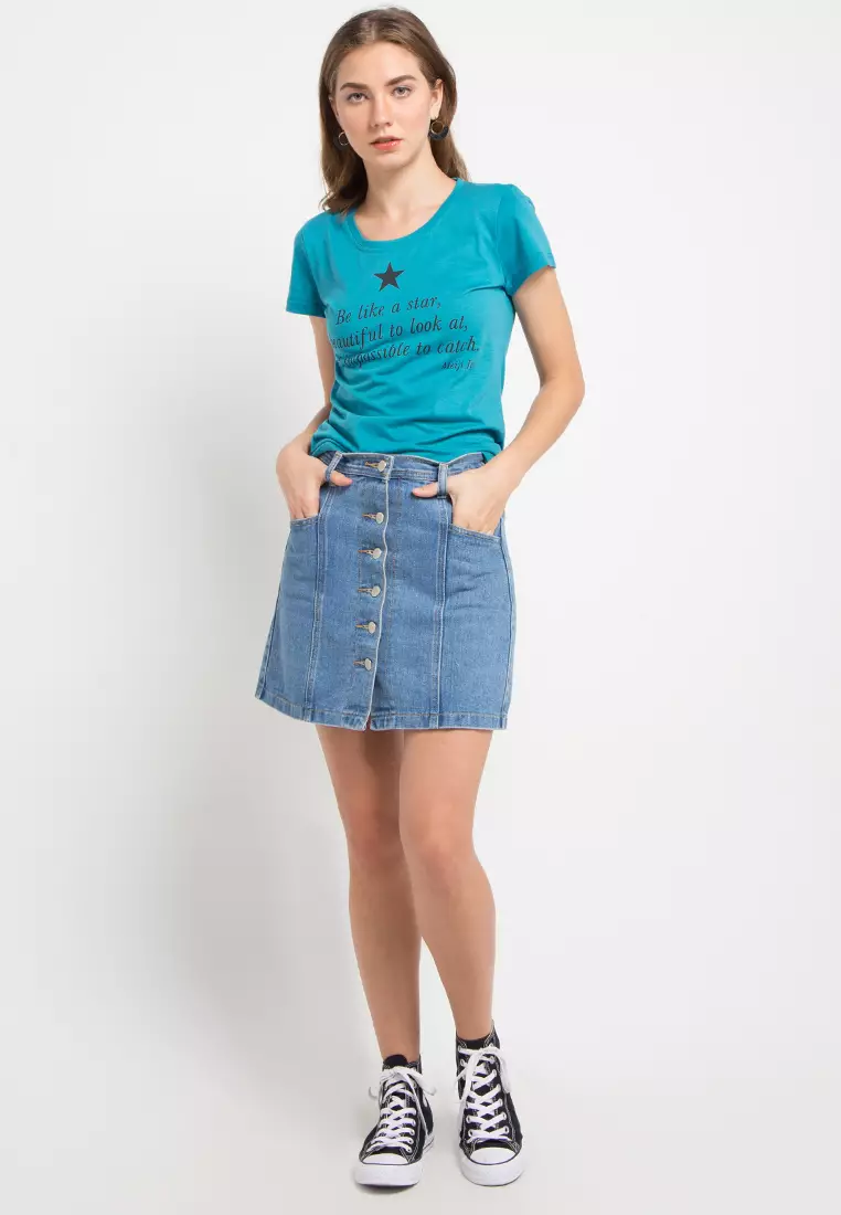 Be Like A Star Short Sleeve Tshirt