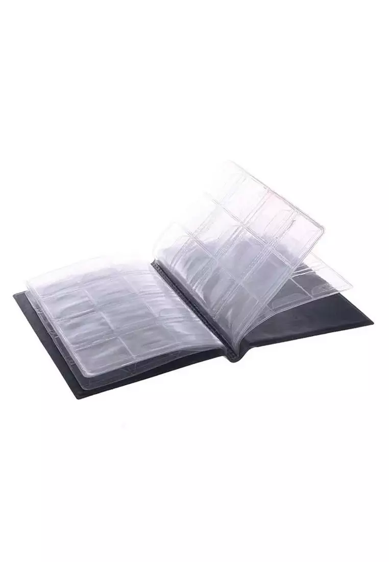 World Coin Stock Dompet Fashion Album Koleksi Koin 120 Slot Material Plastik ORIGINAL