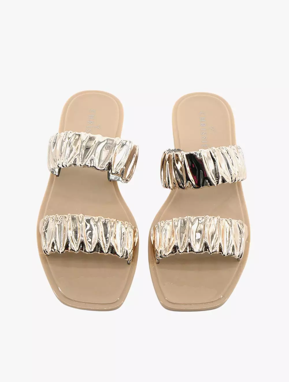 Payless Chrissie Womens Nero Jelly Sandals - Rose Gold_05