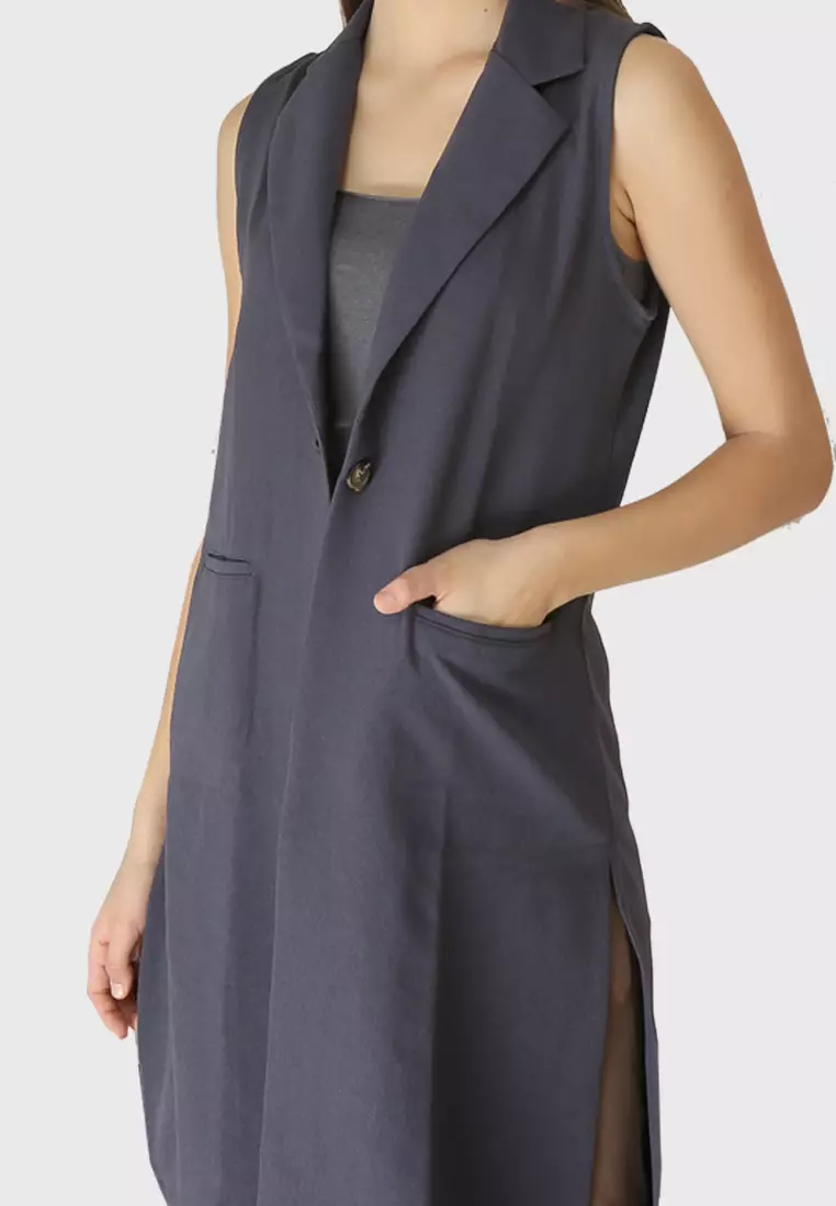 Urban Exchange Kylee Grey Vest