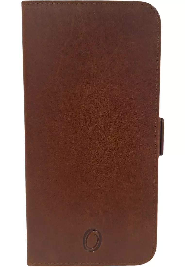 iPhone Leather Case -iPhone 16 PRO Cover-iPhone Cover Card Holder- TAN