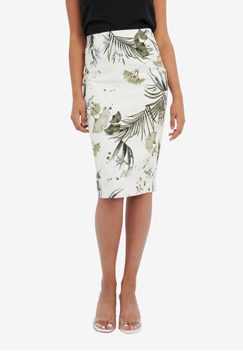 buy white pencil skirt online