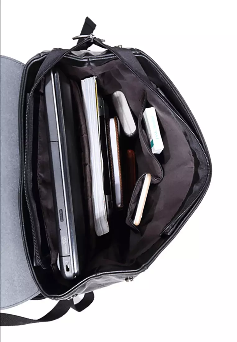Buckle flap backpack store