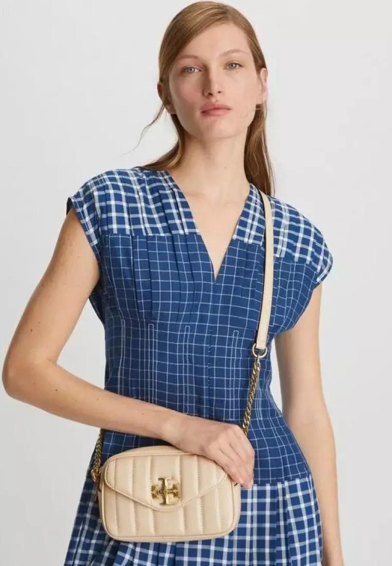 Jual Tory Burch Tory Burch Kira Mini Camera Bag Brie Rolled Gold