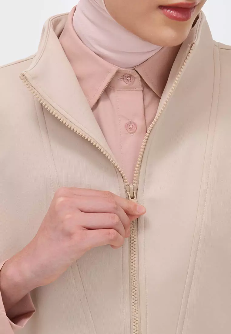 Ria Miranda Beige Odem Vest