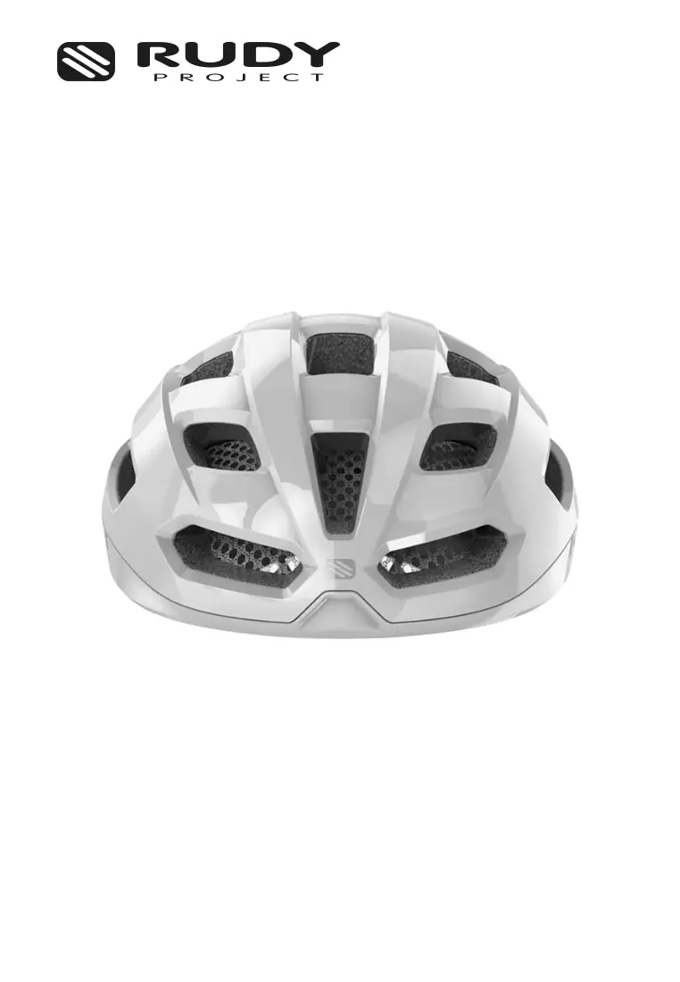 Skudo Helmet – White Shiny | Road Cycling Helmet
