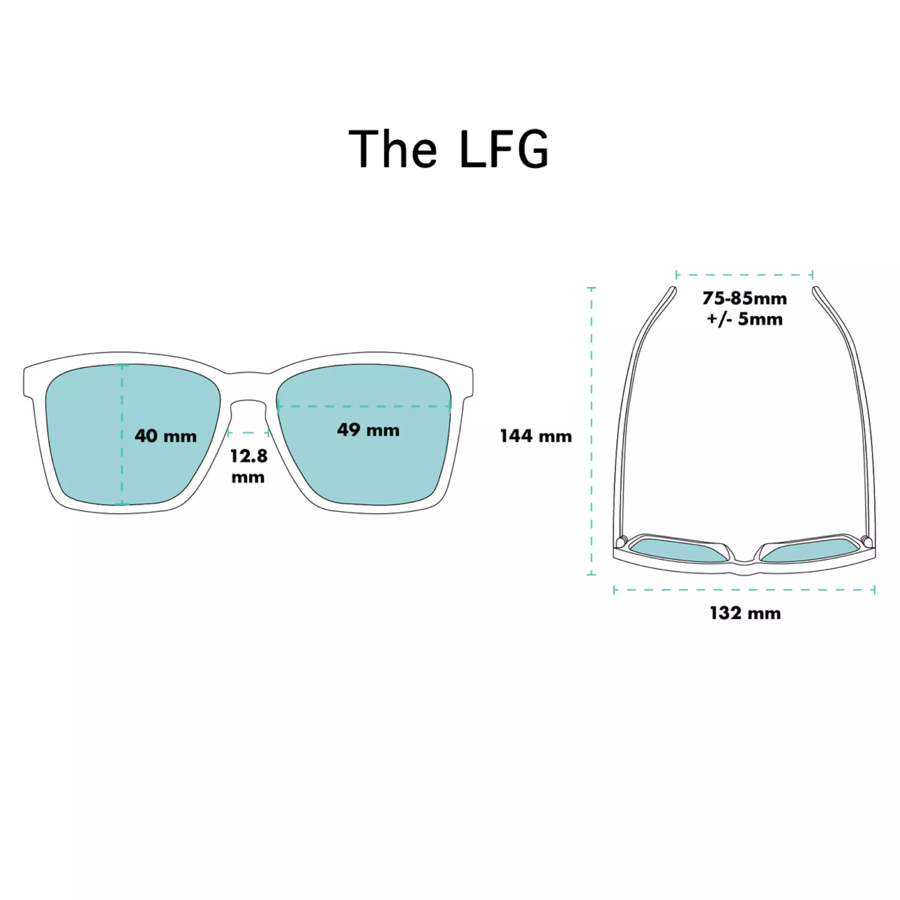 Goodr Kacamata Olahraga LFG series - MIDDLE SEAT ADVANTAGE