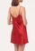La Perla red La Perla women's nightdress silk nightdress short 7825CAADE177E6GS_3