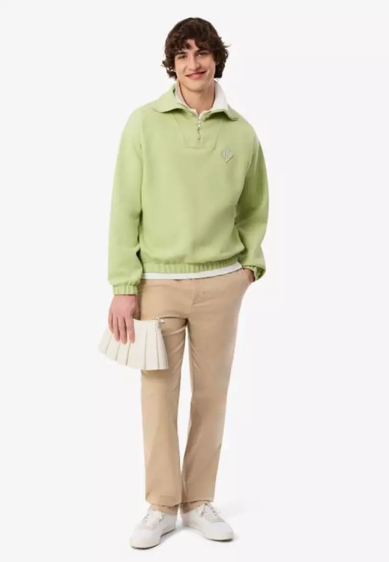 Regular Fit Cotton Chino Pants