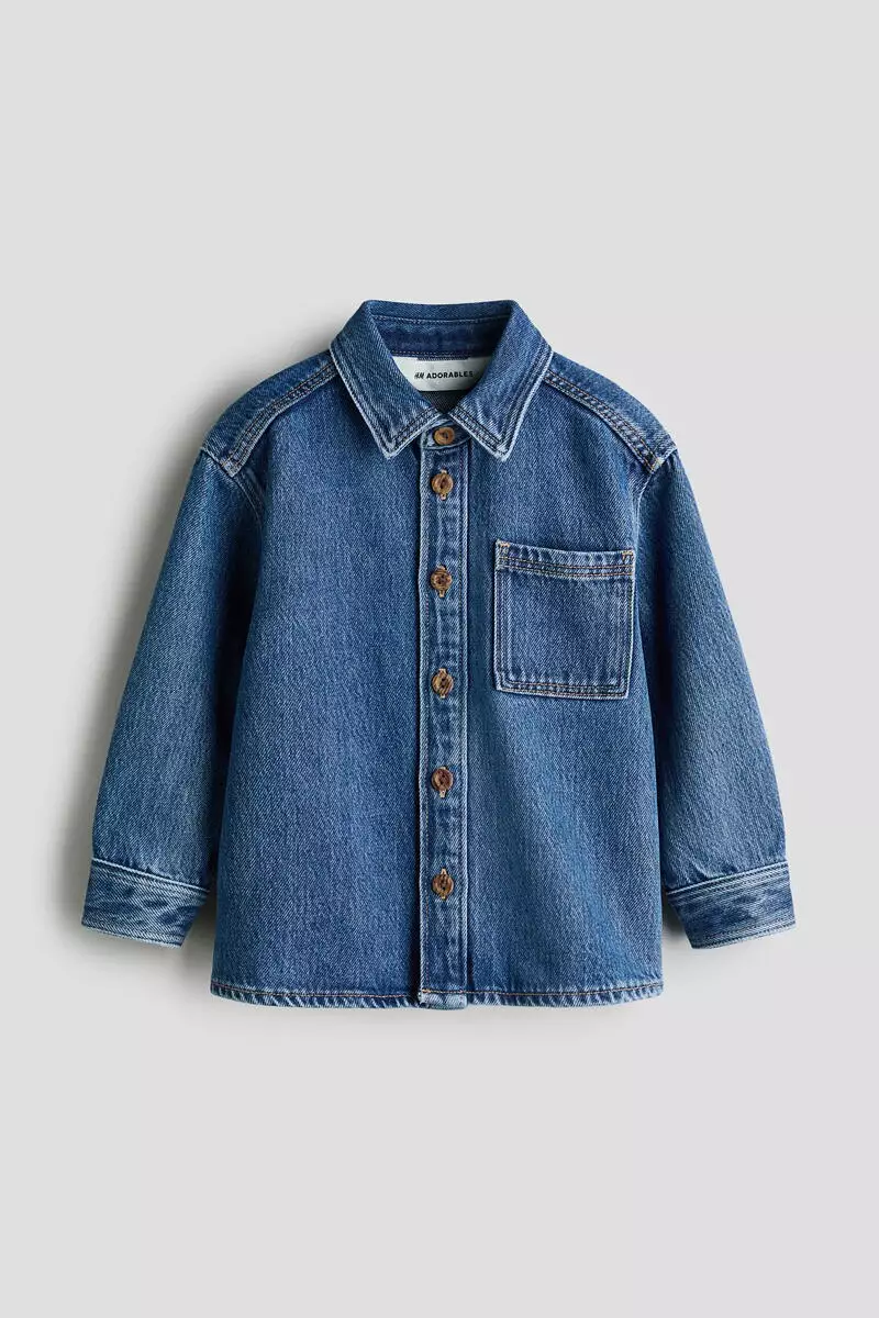 Denim overshirt