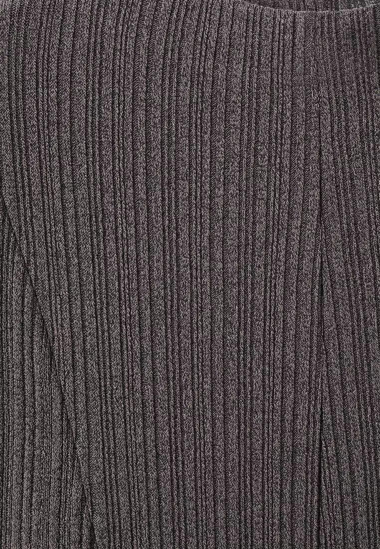 Knitted Dress With Bell Sleeves