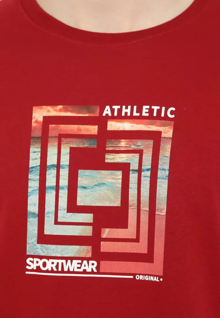 POLICE T-Shirt Cotton Combed Sablon Discharge Pria 2073180171