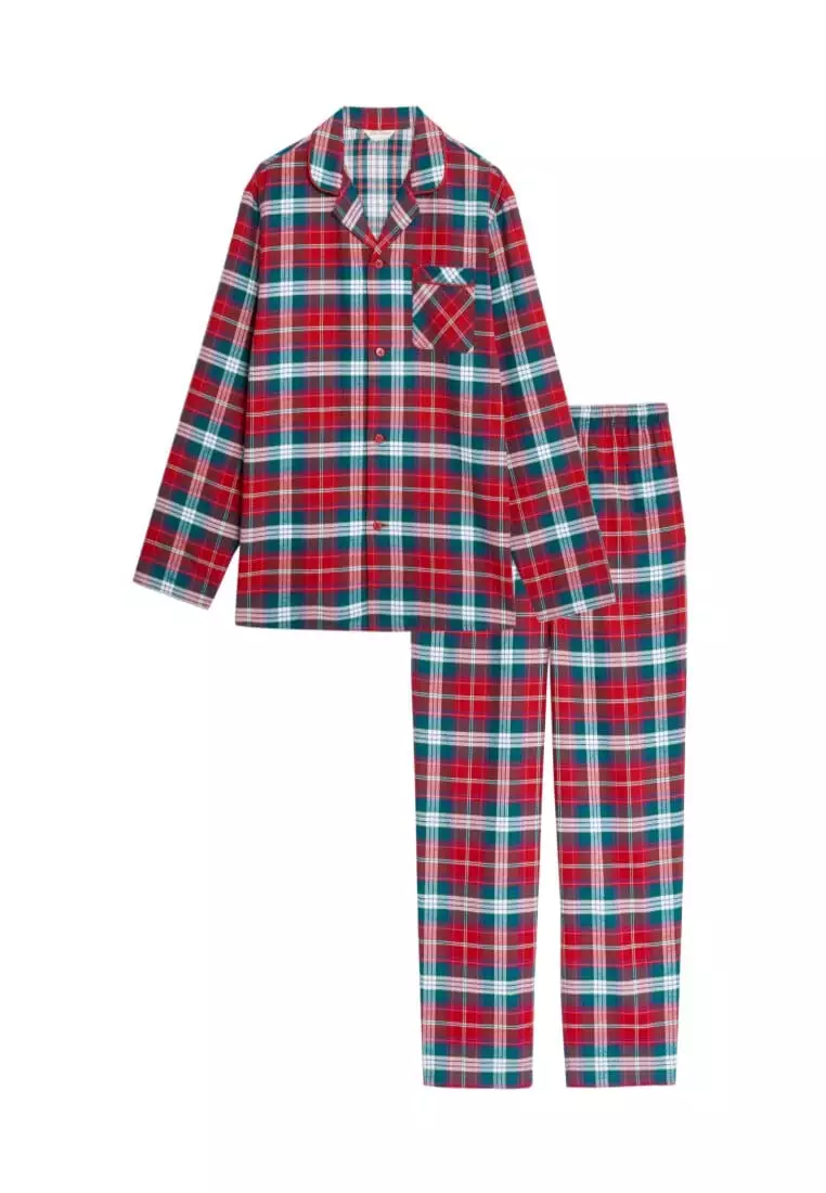 Buy MARKS SPENCER M&S Collection Men's Checked Family Christmas