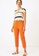 MARKS & SPENCER orange Mia Slim Cropped Trousers E5872AA7774079GS_1