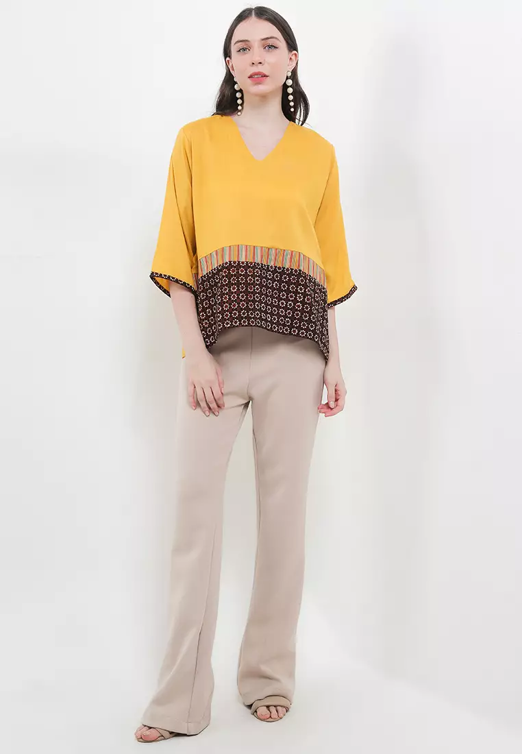 Serene Blouse Lurik Top