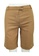 CHLOE brown chloé Brown Cotton Shorts DDE43AA06B23A6GS_2