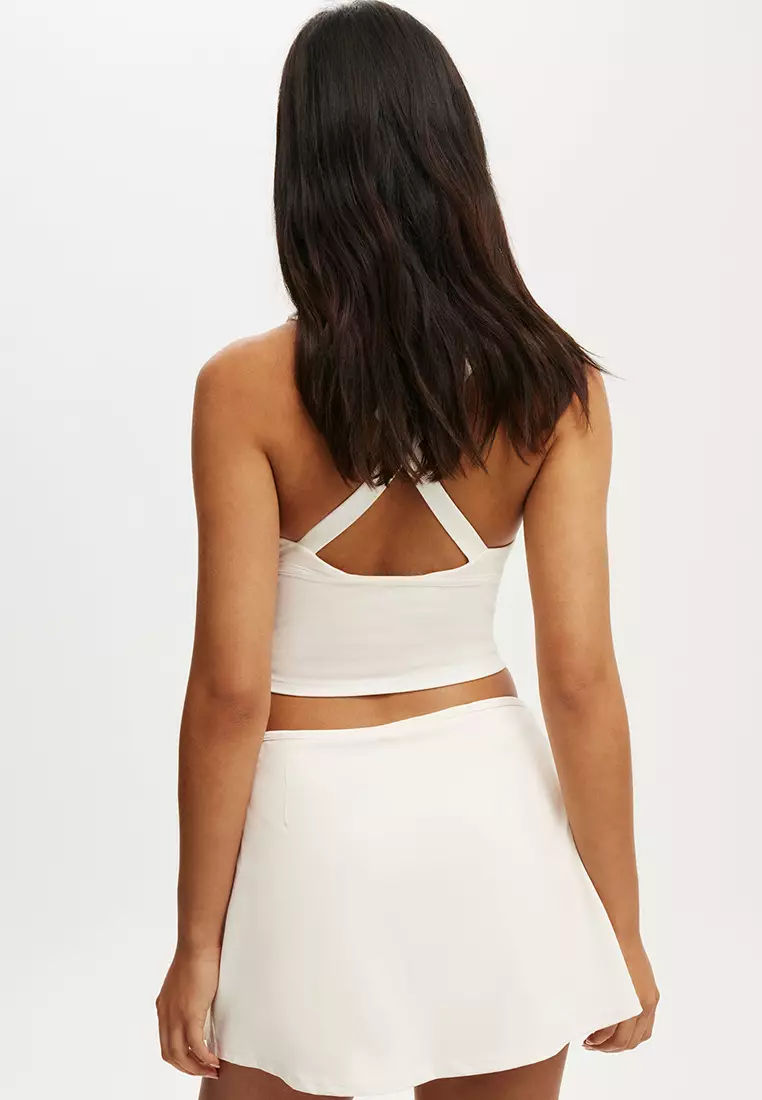 Active Wrap Skirt With Tie